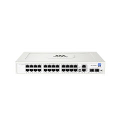 WI-TEK WIKING WK-PS328GF 24 PORT 10/100/1000 16 PORT POE 2 PORT UPLINK +2 SFP 285W YONETILEMEZ RACK MOUNT SWITCH