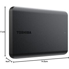 TOSHIBA CANVİO BASİC 2TB USB3.2 2.5'' HARICI HDD HDTB520EK3AA