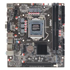 AFOX IH310C-MA6-V4 2xDDR4 VGA+HDMI 1xGLAN 1x M.2 NVMe Gen3 1151Pin ANAKART