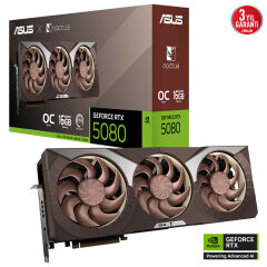 ASUS RTX5080-O16G-NOCTUA RTX5080 16GB GDDR7 256Bit 3xDP/2xHDMI