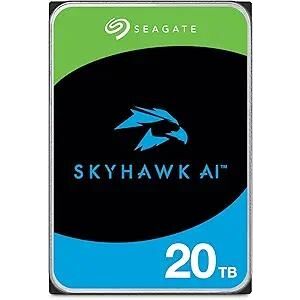 SEAGATE SKYHAWK AI 20TB 7200RPM 256MB SATA3 ST20000VE003 7/24 HDD RESMİ DİSTİ GARANTİLİ
