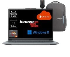 LENOVO IdeaPad Slim 3 AMD Ryzen 5 7520U 16GB Ram 1TB SSD 15.6'' FHD W11P+OFFİCE+ÇANTA+MOUSE