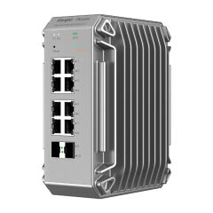 RUIJIE REYEE NIS3100-8GT2SFP-HP 8 PORT 10/100/1000 8 PORT POE 2 X SFP 240 WATT RUJIE CLOUD YONETILEBILIR ENDÜSTRİYEL SWITCH