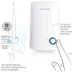 TP-LINK TL-WA850RE 300MBPS 1PORT 2.4GHz RANGE EXTENDER