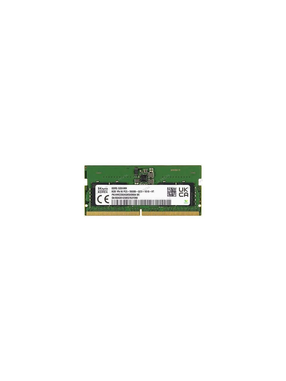 8GB DDR5 5600MHz CL46 Hynix SK HMCG66AGBSA095N  Notebook Bellek