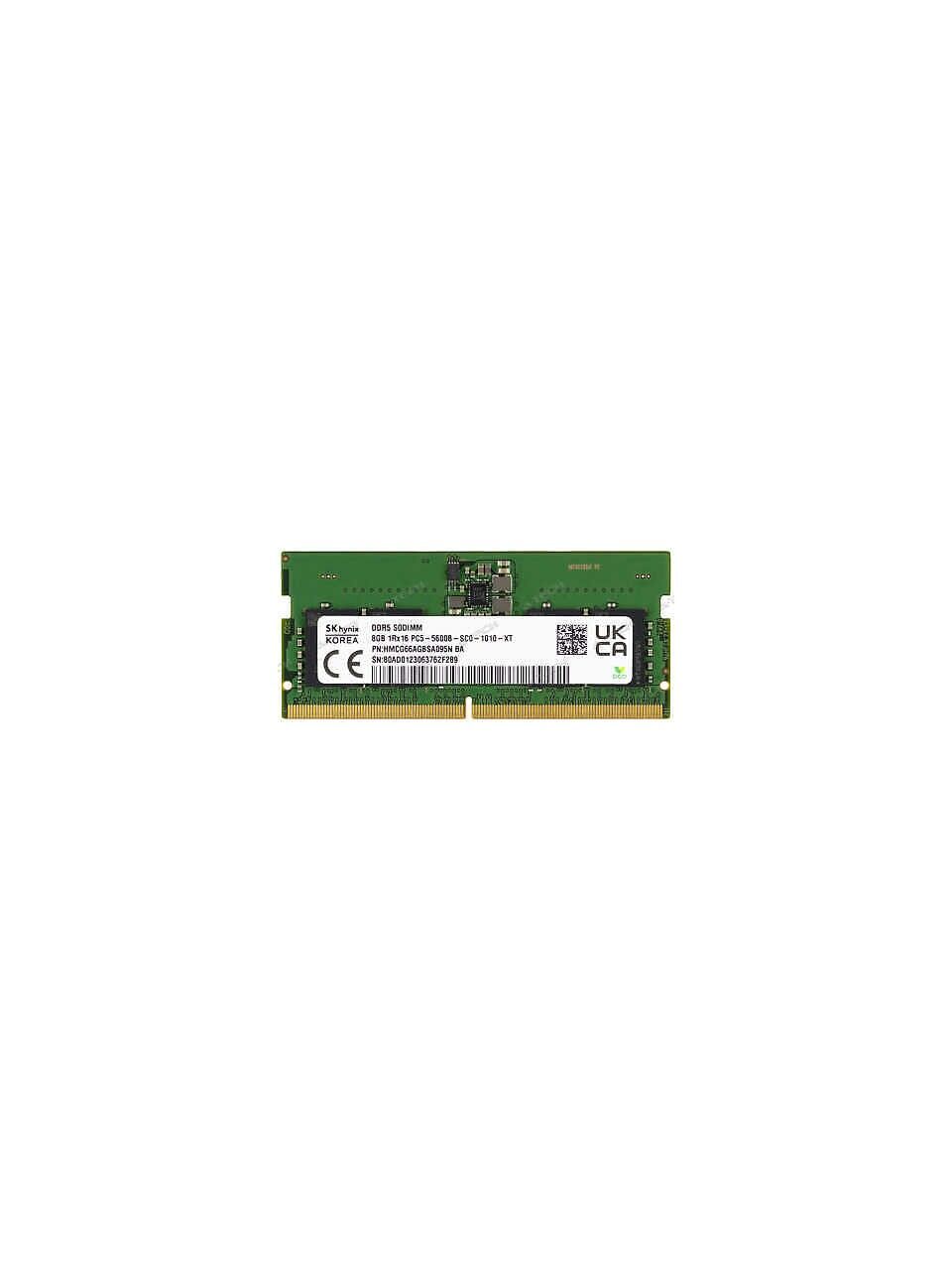 8GB DDR5 5600MHz CL46 Hynix SK HMCG66AGBSA095N  Notebook Bellek