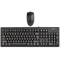 A4 TECH KM-72620D TÜRKÇE USB MULTİMEDYA SİYAH Q KLAVYE MOUSE