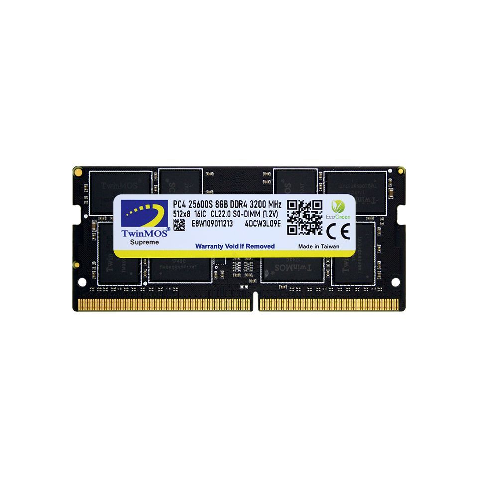 TWINMOS 8GB 3200Mhz DDR4 MDD48GB3200N NOTEBOOK RAM
