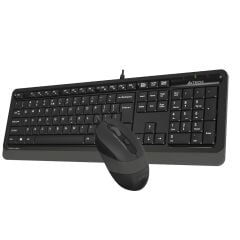 A4 TECH F1010 KABLOLU USB STANDART GRİ Q KLAVYE MOUSE
