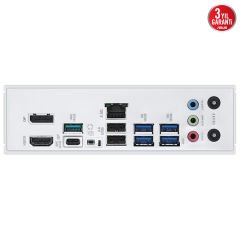 ASUS PRIME Z890M-PLUS WIFI 4x DDR5 DP/HDMI 3x M.2 1x 2.5GLAN/WIFI7/BT USB3.2 1851P ANAKART, Intel Z890 LGA1851 DDR5 8400 DP HDMI Type-C 3x M2 USB3.2 WiFi7 BT AURA RGB 2.5Gbit LAN mATX 10+1+2+1 Güç Aşamaları, ASUS GlideX