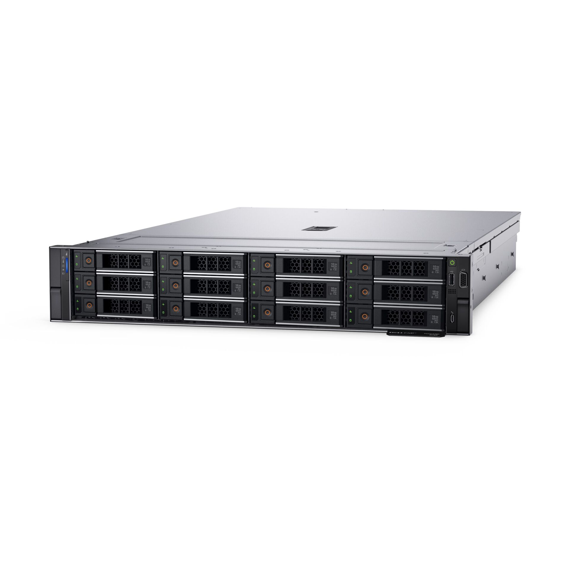 DELL R750 2x SILVER 4316 64GB 5x 960GB SSD PERCH H755, 5720 DUAL 1GB ETH 2x 1400w 2U RACK SERVER