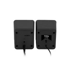 FRISBY FS-334U-B 1+1 6W RMS USB 2.0 SİYAH HOPARLÖR