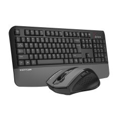 A4 TECH FG2500S PLUS KABLOSUZ MULTİMEDYA GRİ/SİYAH 2.4 GHz /3200 DPI Q KLAVYE+MOUSE