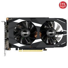 ASUS DUAL-GTX1650-O4GD6-P-V2 4GB GDDR6 128Bit DVI/HDMI/DP