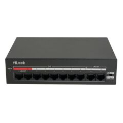 HILOOK NS-0110MP-60 8 PORT 10/100 8 PORT POE+ 2 PORT UPLINK 60W YONETILEMEZ SWITCH