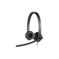 LOGITECH H570E STEREO 981-001431 SİYAH TYPE-C / SİYAH MIKROFONLU KULAKLIK